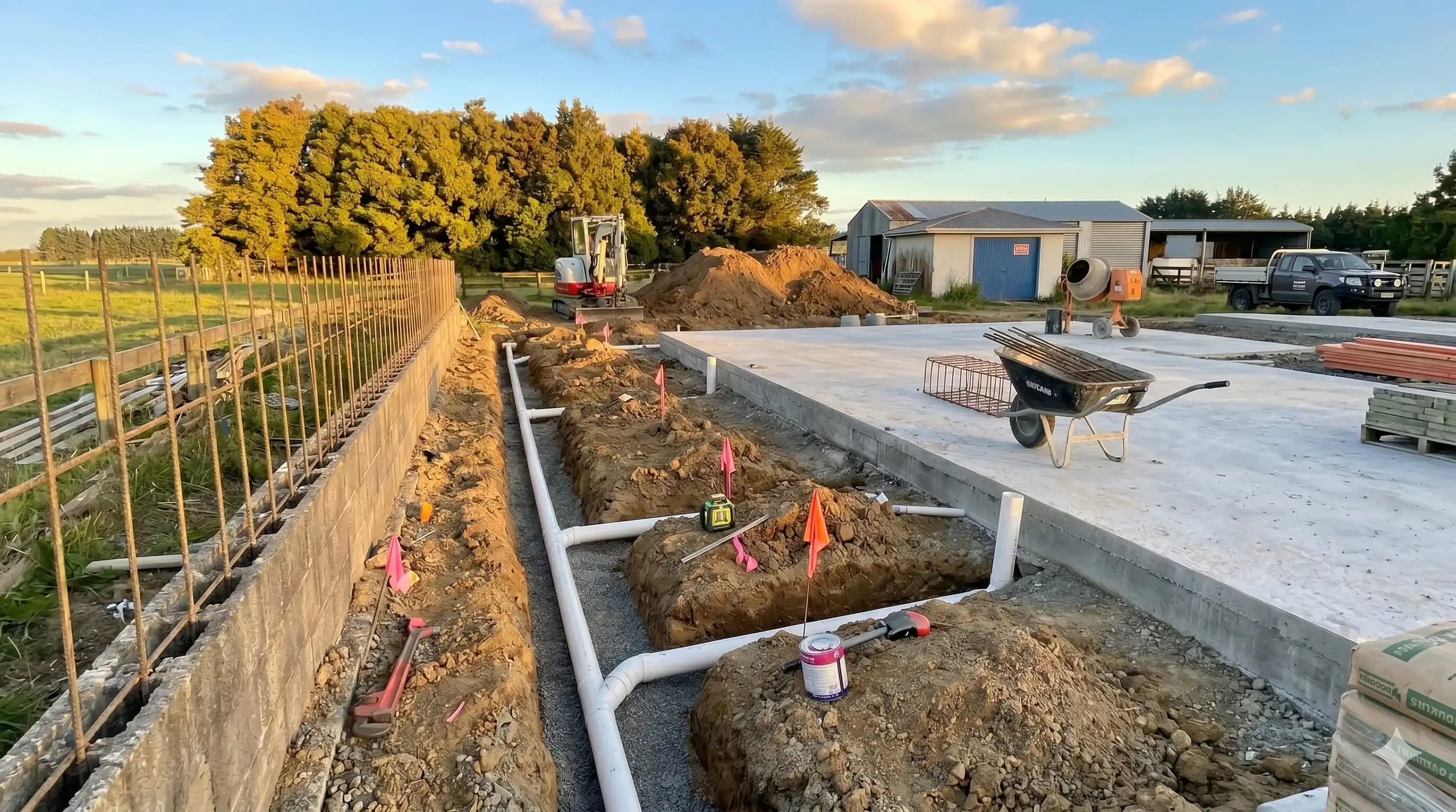 Drainlaying